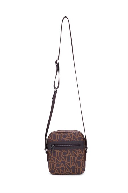 NAUTICA KAHVERENGİ ERKEK POSTACI ÇANTASI