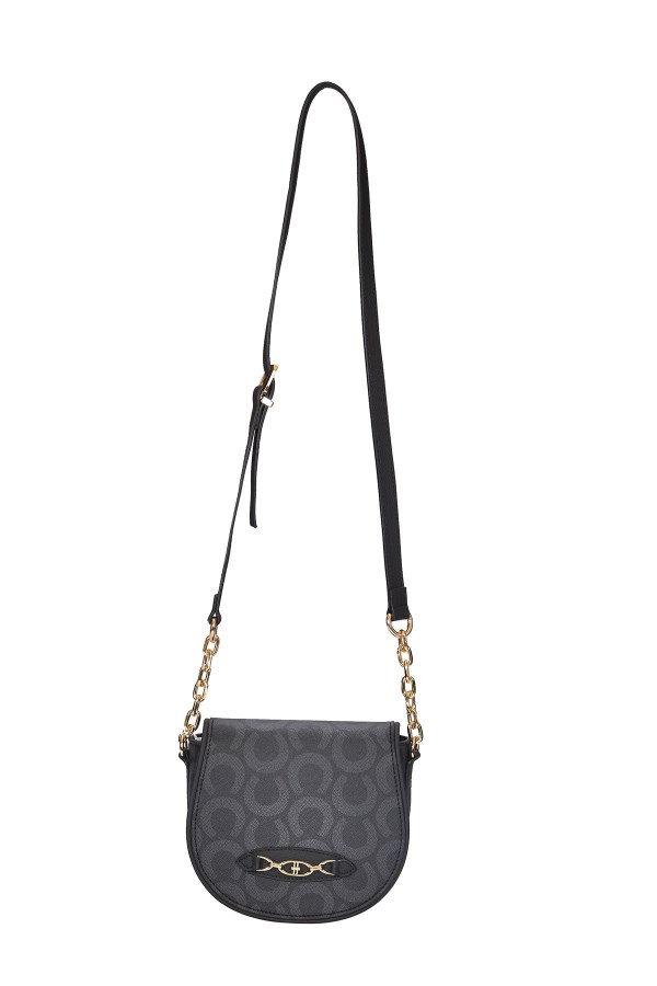 U.S. POLO ASSN. SİYAH KADIN POSTACI ÇANTASI