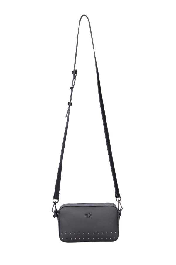 U.S. POLO ASSN. SİYAH KADIN POSTACI ÇANTASI