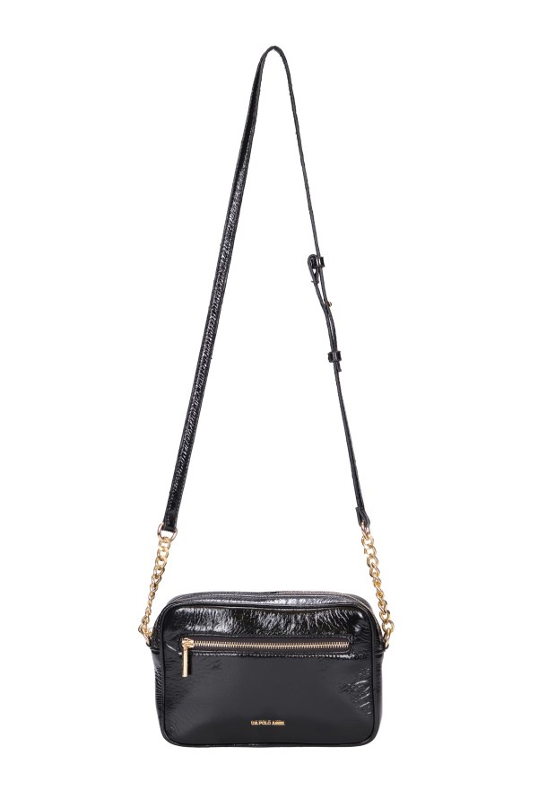 U.S. POLO ASSN. SİYAH KADIN POSTACI ÇANTASI