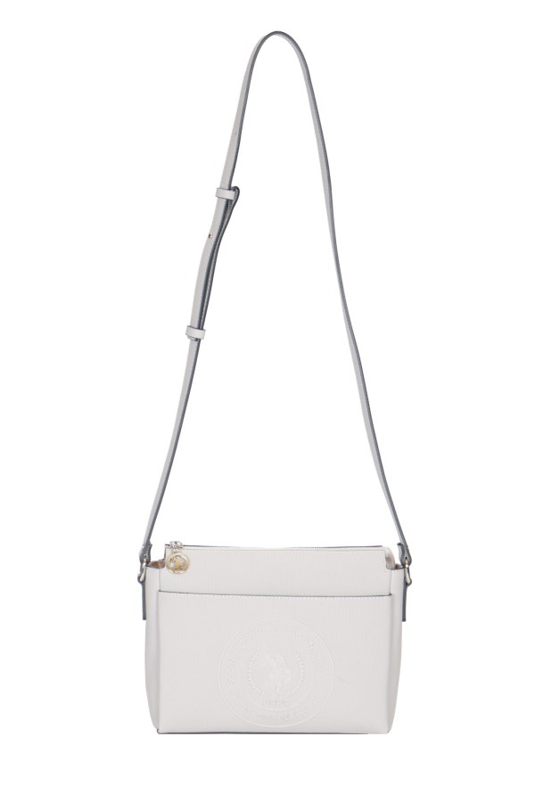 U.S. POLO ASSN. GRİ KADIN POSTACI ÇANTASI