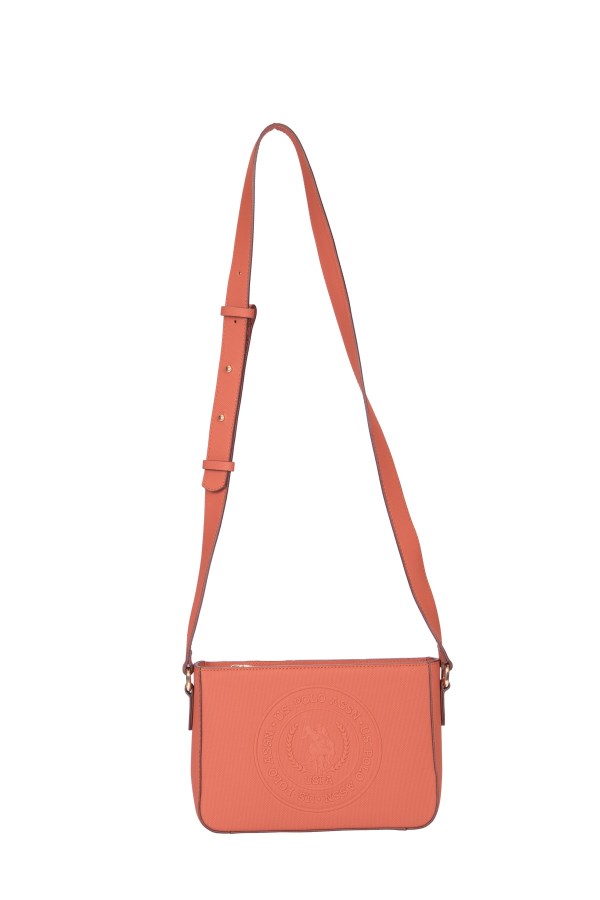 U.S. POLO ASSN. KİREMİT KADIN POSTACI ÇANTASI