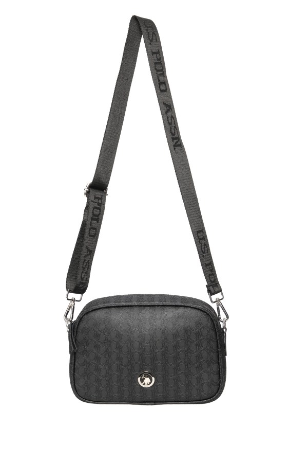 U.S. POLO ASSN. SİYAH KADIN POSTACI ÇANTASI