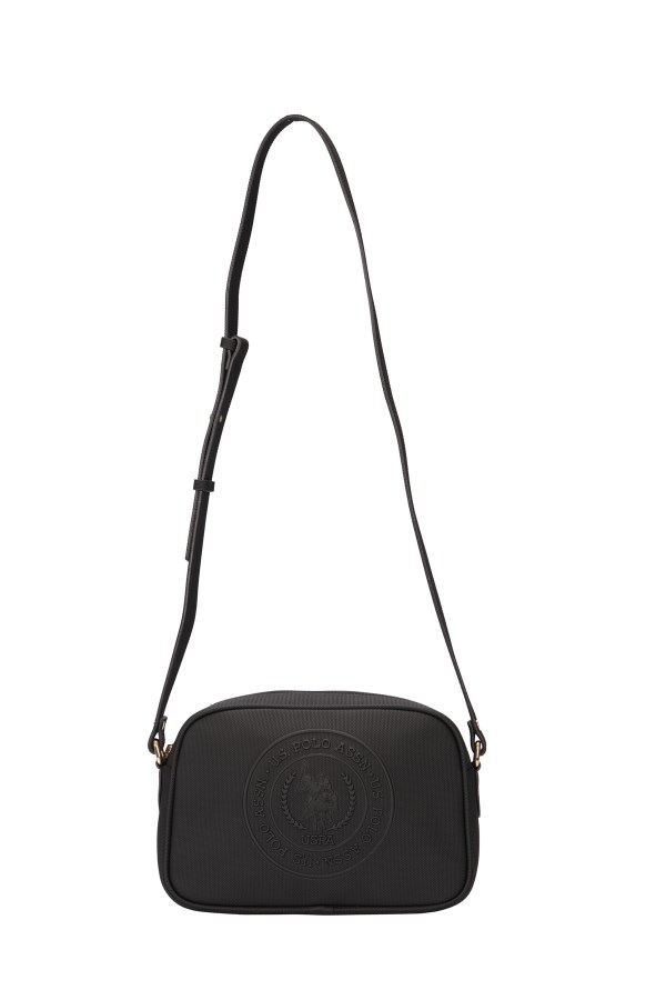 U.S. POLO ASSN. SİYAH KADIN POSTACI ÇANTASI