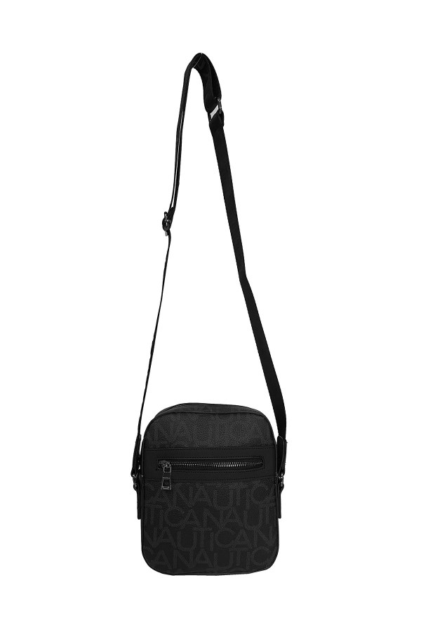 NAUTICA SİYAH ERKEK POSTACI ÇANTASI