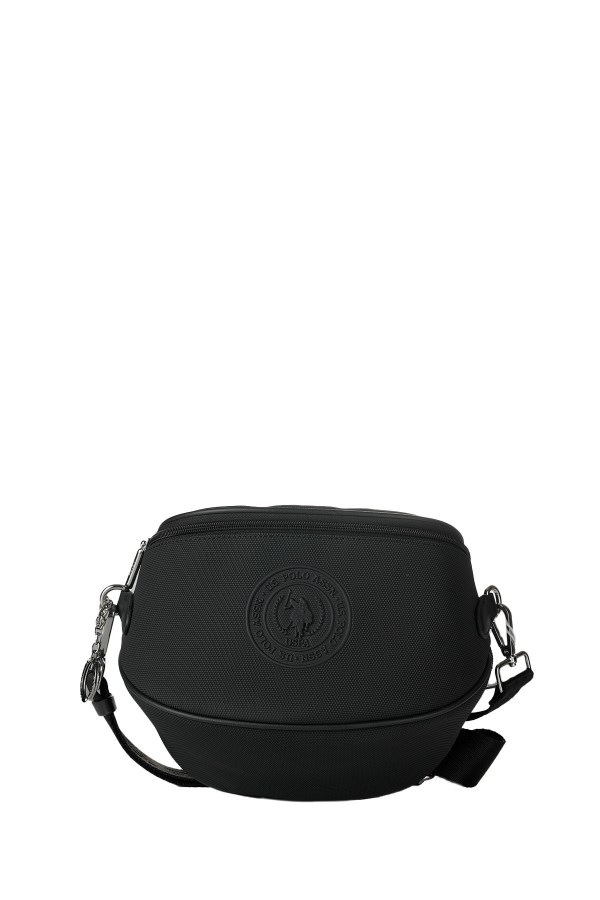 U.S. POLO ASSN. SİYAH KADIN BEL ÇANTASI