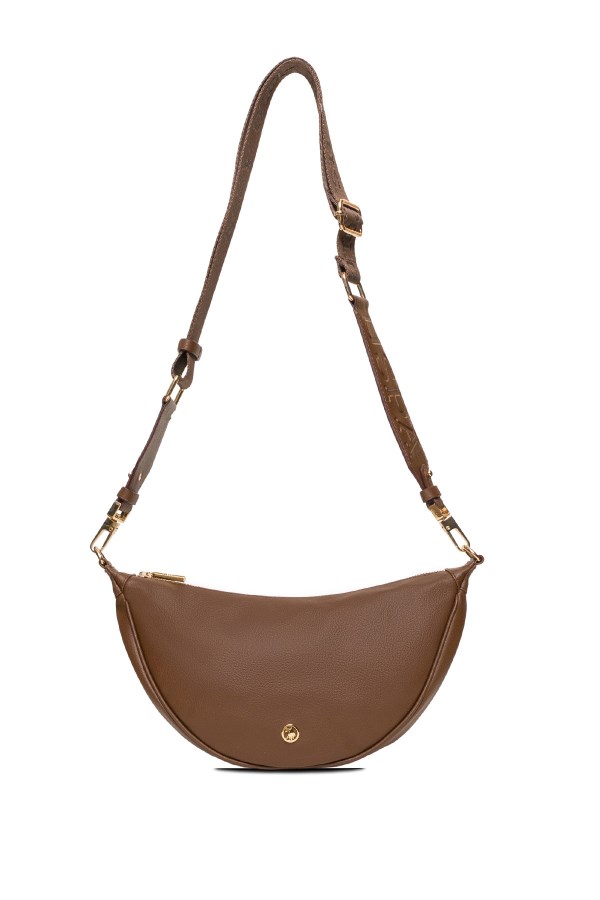 U.S. POLO ASSN. KAHVERENGİ KADIN BEL ÇANTASI