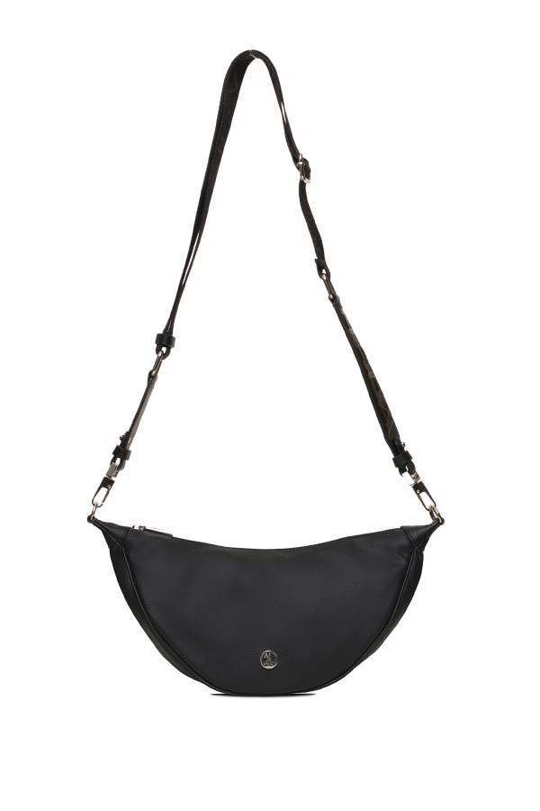 U.S. POLO ASSN. SİYAH KADIN BEL ÇANTASI