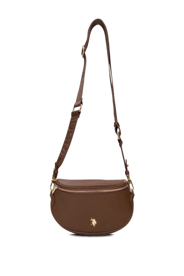 U.S. POLO ASSN. KAHVERENGİ KADIN BEL ÇANTASI