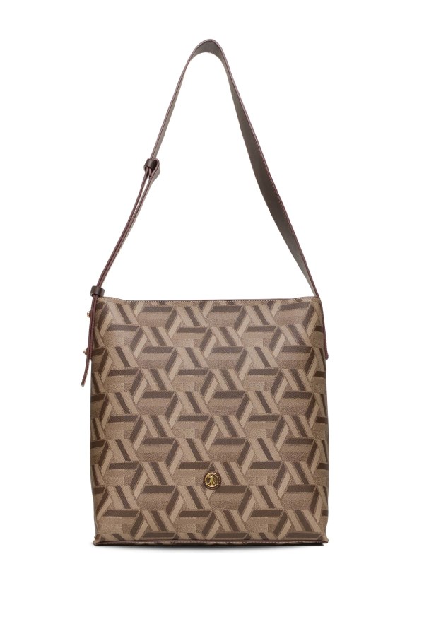 U.S. POLO ASSN. KAHVERENGİ KADIN OMUZ ÇANTASI 