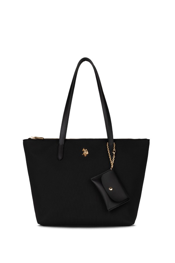 U.S. POLO ASSN. SİYAH KADIN OMUZ ÇANTASI