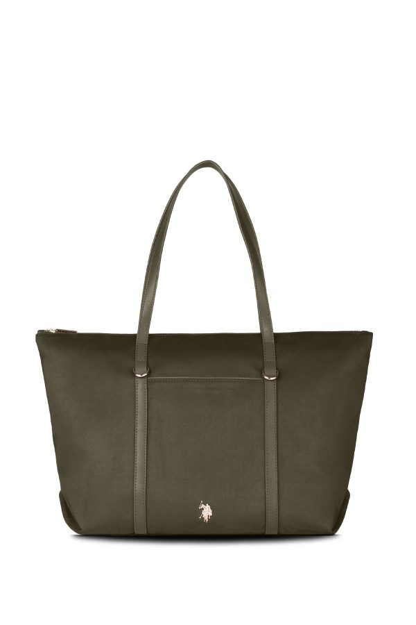 U.S. POLO ASSN. HAKİ KADIN OMUZ ÇANTASI