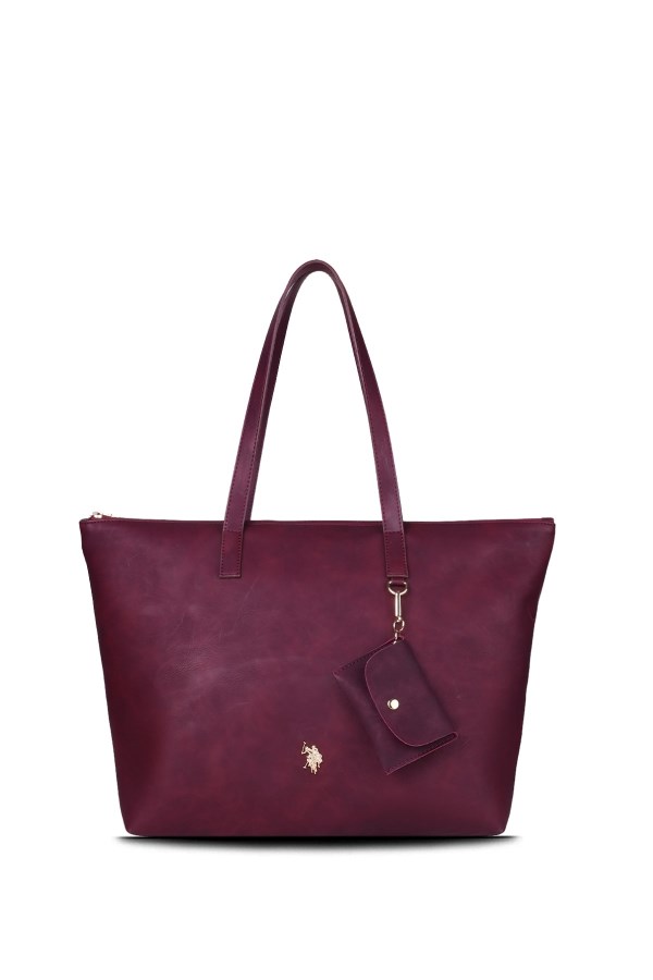 U.S. POLO ASSN. BORDO KADIN OMUZ ÇANTASI