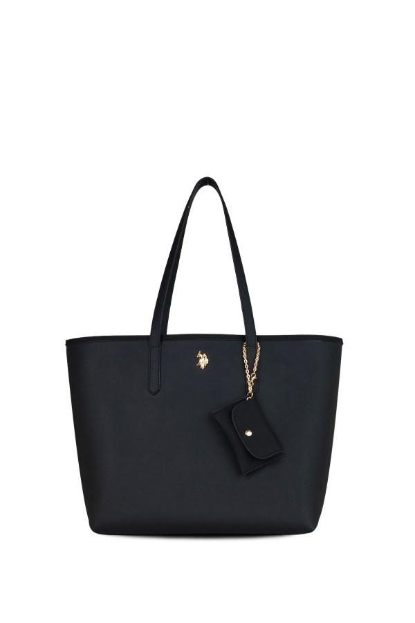 U.S. POLO ASSN. SİYAH KADIN OMUZ ÇANTASI 