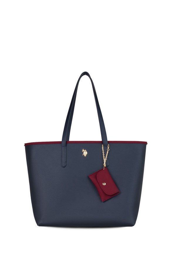 U.S. POLO ASSN. LACİVERT KADIN OMUZ ÇANTASI