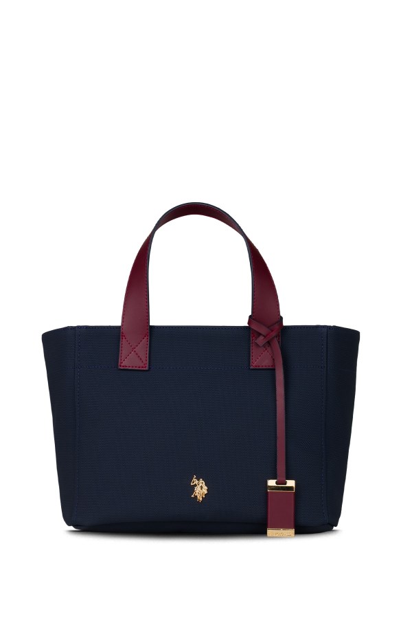 U.S. POLO ASSN. LACİVERT KADIN OMUZ ÇANTASI 