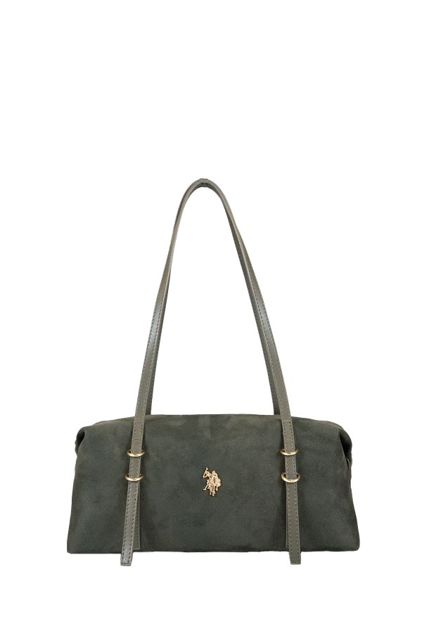 U.S. POLO ASSN. HAKİ KADIN OMUZ ÇANTASI