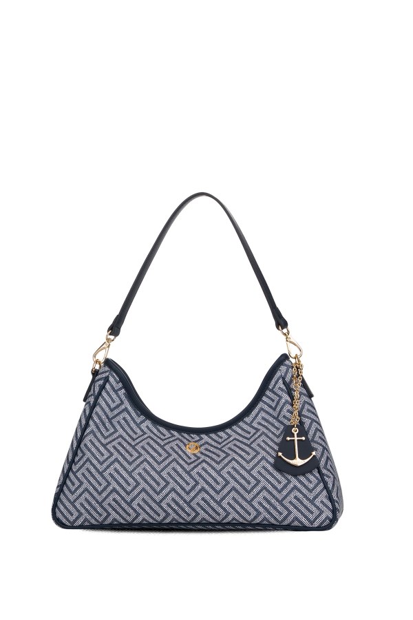 NAUTICA LACİVERT KADIN OMUZ ÇANTASI