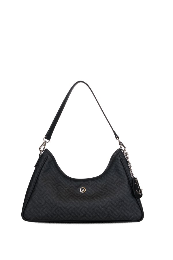 NAUTICA SİYAH KADIN OMUZ ÇANTASI