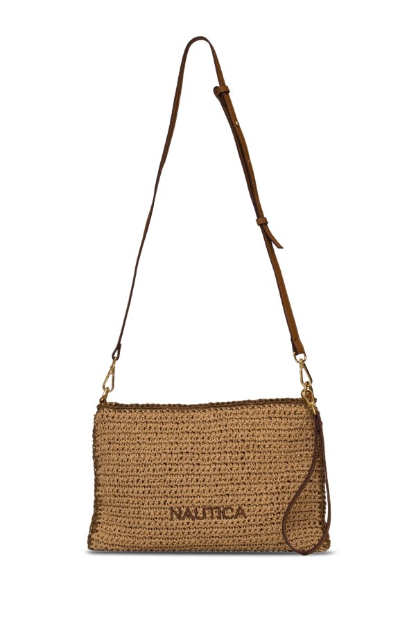 NAUTICA BEJ KADIN OMUZ ÇANTASI