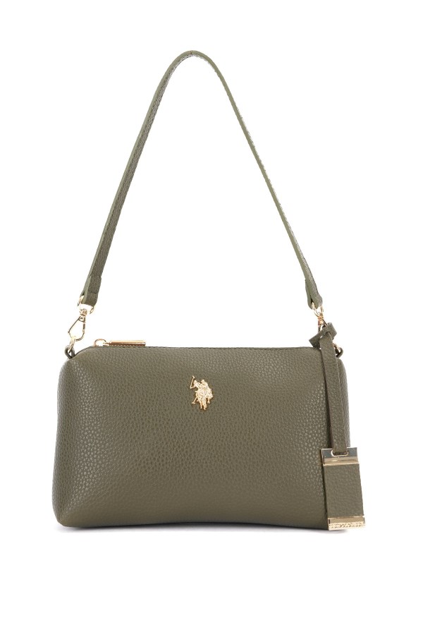 U.S. POLO ASSN. K.HAKI KADIN OMUZ ÇANTASI