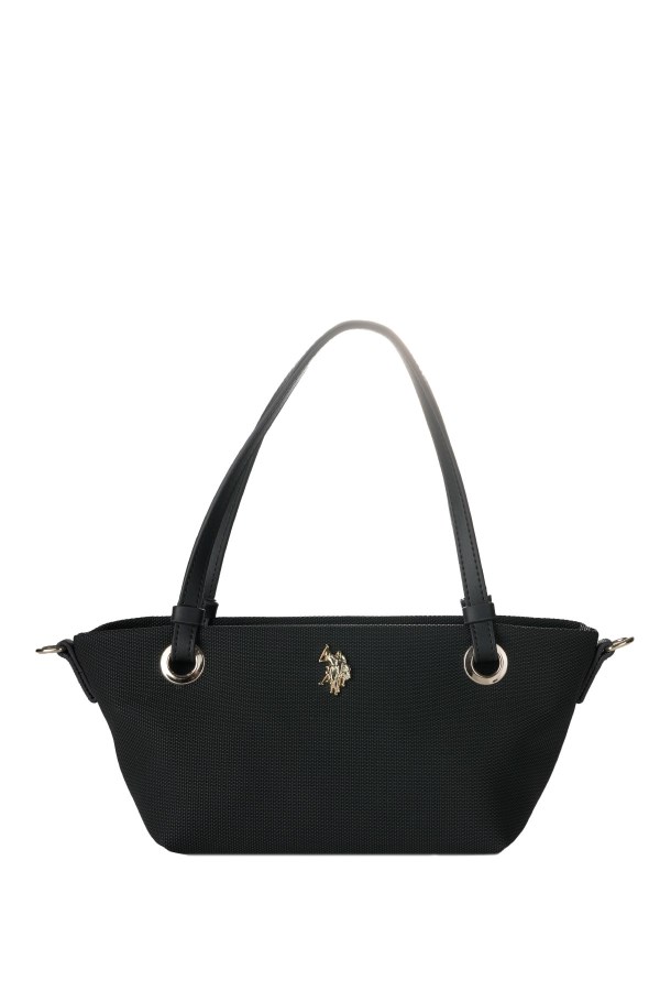 U.S. POLO ASSN. SİYAH KADIN OMUZ ÇANTASI 