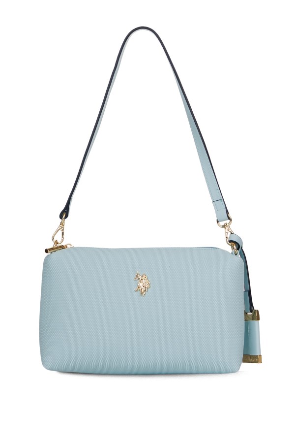 U.S. POLO ASSN. MAVİ KADIN OMUZ ÇANTASI