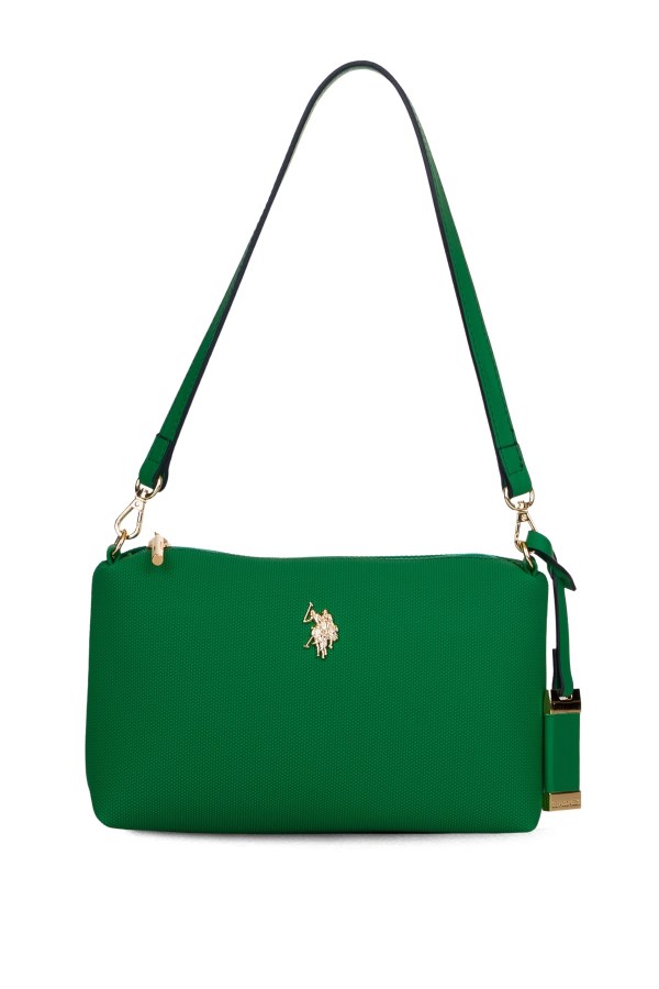 U.S. POLO ASSN. YEŞİL KADIN OMUZ ÇANTASI