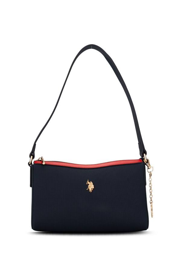 U.S. POLO ASSN. LACİVERT KADIN OMUZ ÇANTASI