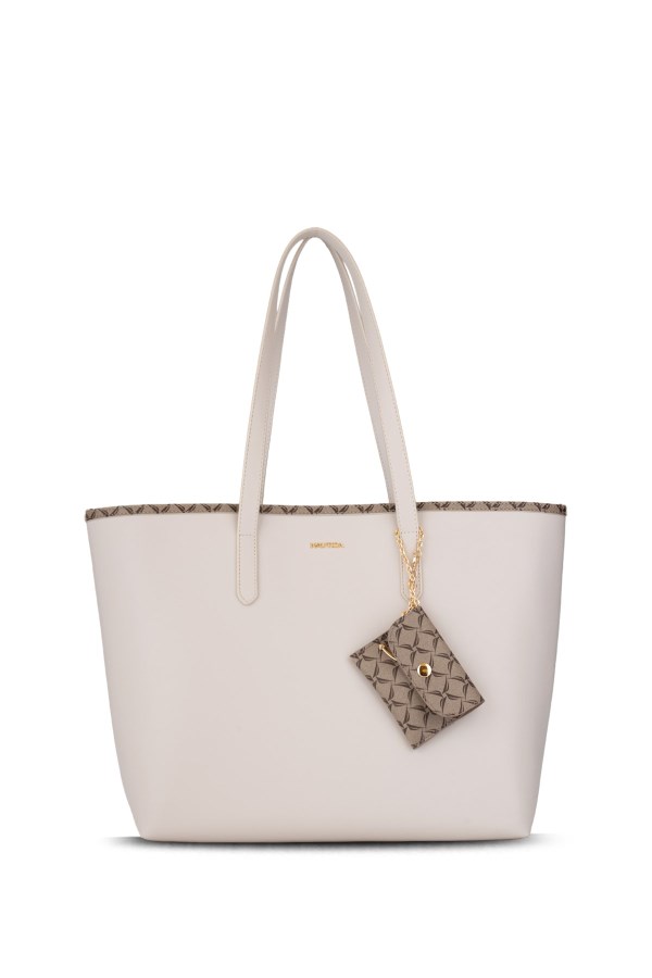 NAUTICA A.GRI-VIZON KADIN OMUZ ÇANTASI