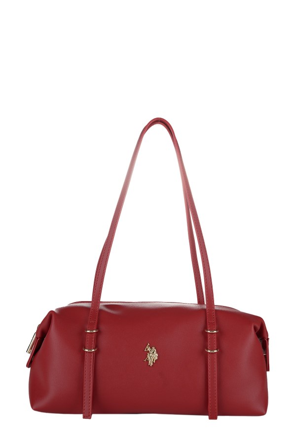 U.S. POLO ASSN. KIRMIZI KADIN OMUZ ÇANTASI