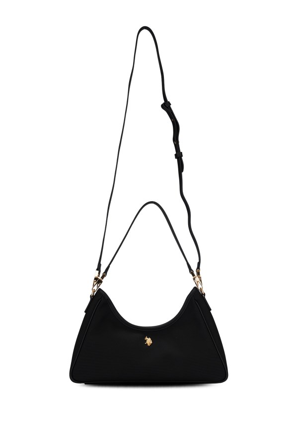 U.S. POLO ASSN. SİYAH KADIN OMUZ ÇANTASI