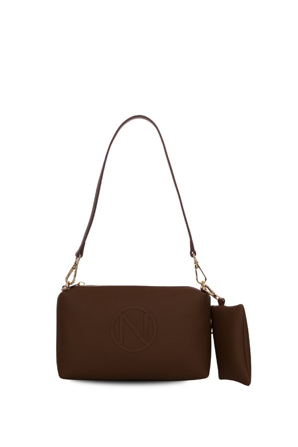 NAUTICA KAHVERENGİ KADIN OMUZ ÇANTASI 