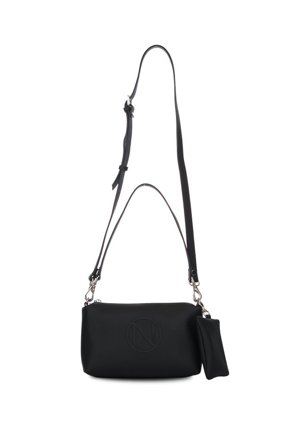 NAUTICA SİYAH KADIN OMUZ ÇANTASI