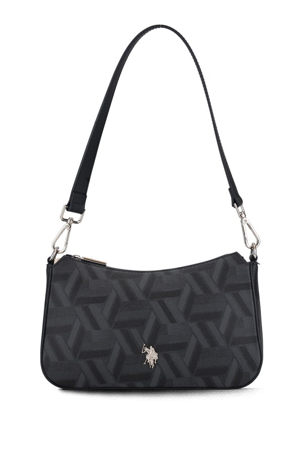 U.S. POLO ASSN. SİYAH KADIN OMUZ ÇANTASI