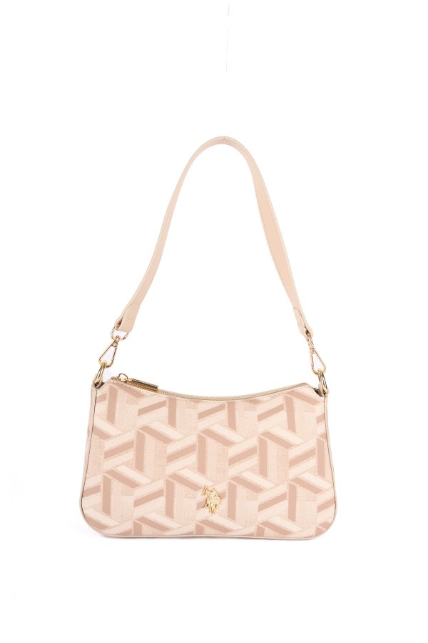 U.S. POLO ASSN. BEJ KADIN OMUZ ÇANTASI