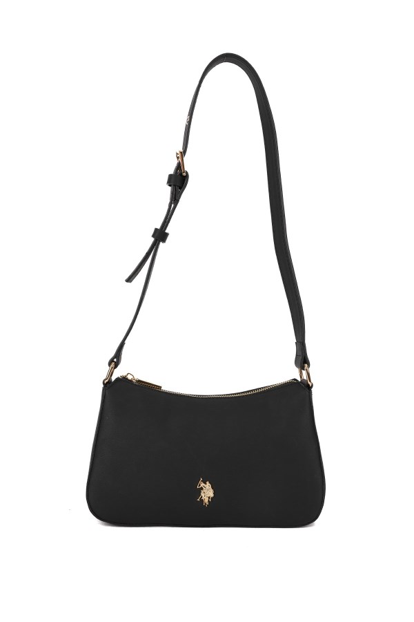 U.S. POLO ASSN. SİYAH KADIN OMUZ ÇANTASI