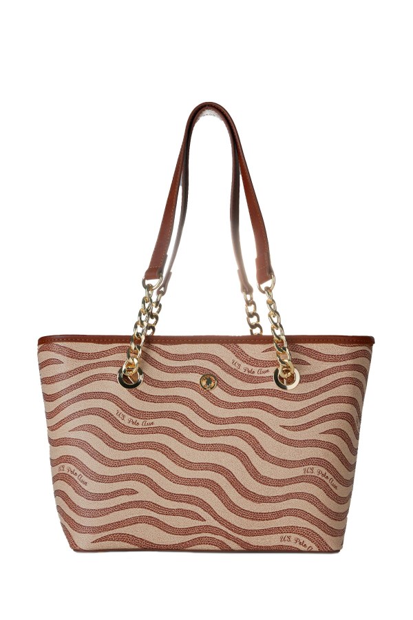 U.S. POLO ASSN. BEJ KADIN OMUZ ÇANTASI 