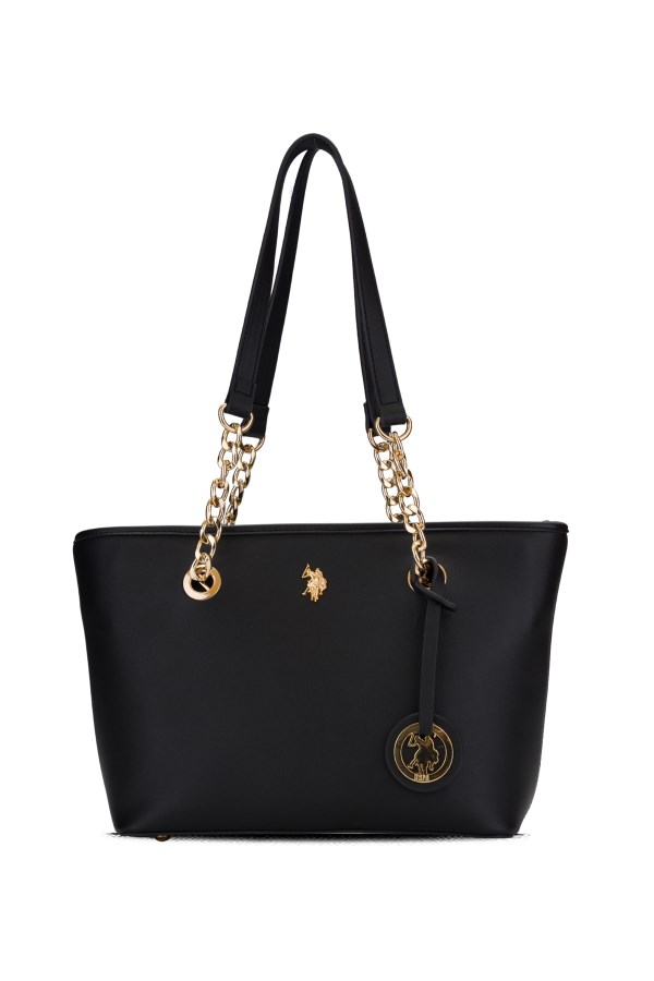 U.S. POLO ASSN. SİYAH KADIN OMUZ ÇANTASI