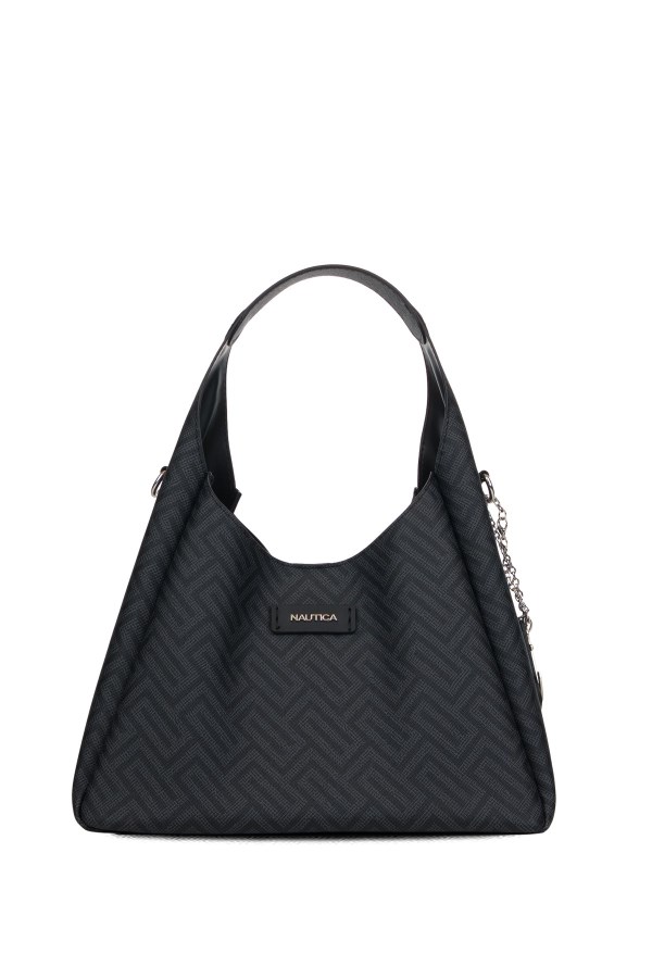 NAUTICA SİYAH KADIN OMUZ ÇANTASI