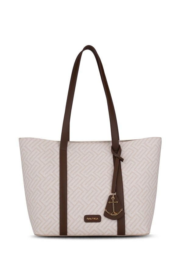 NAUTICA BEJ KADIN OMUZ ÇANTASI 