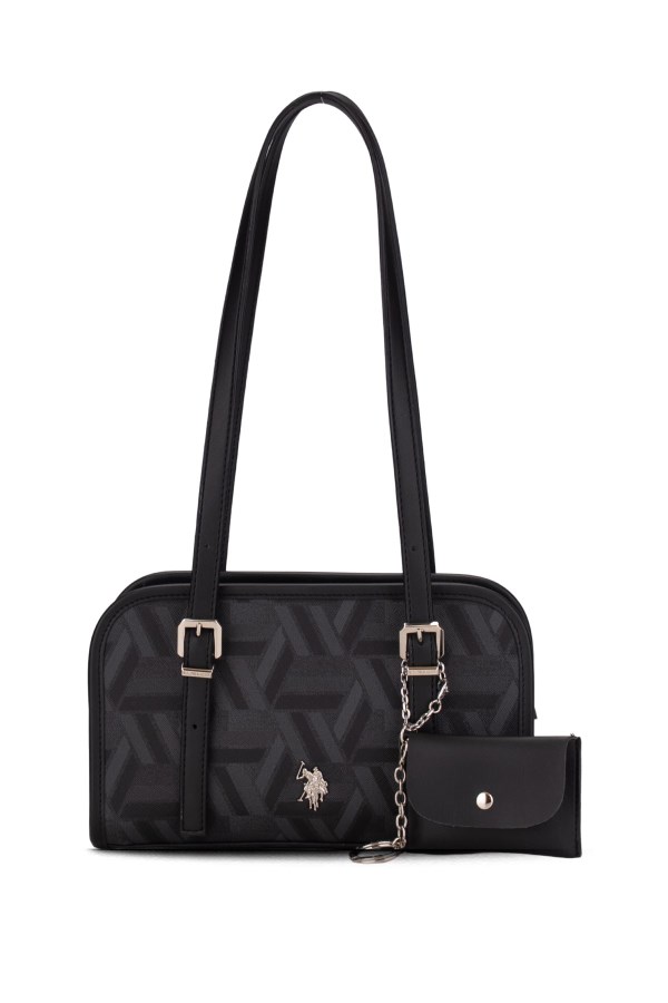 U.S. POLO ASSN. SİYAH KADIN OMUZ ÇANTASI