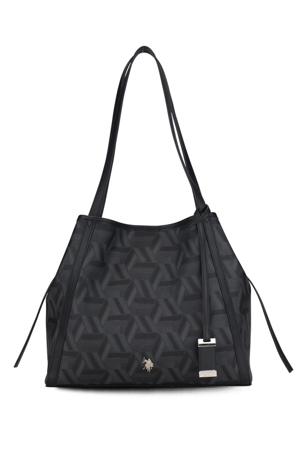 U.S. POLO ASSN. SİYAH KADIN OMUZ ÇANTASI