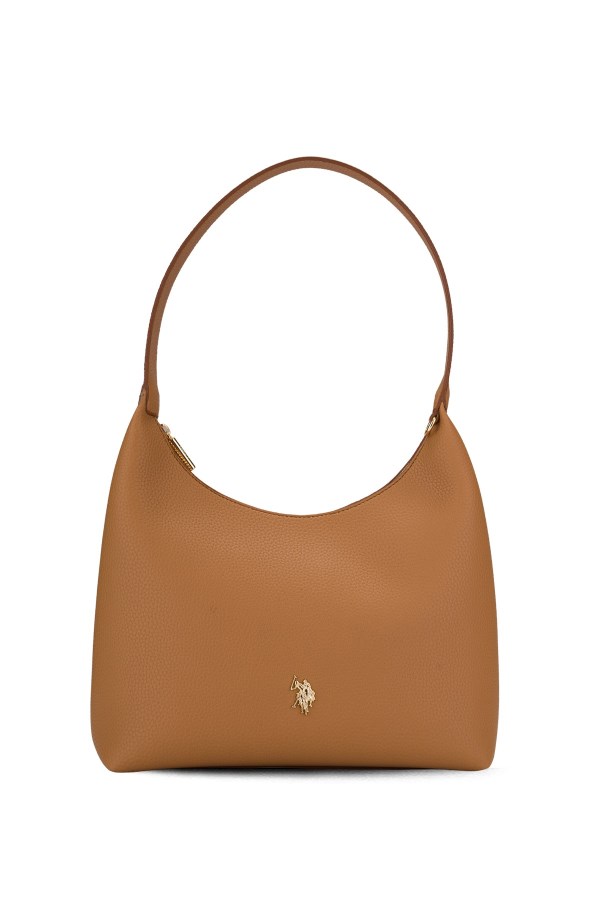 U.S. POLO ASSN. CAMEL KADIN OMUZ ÇANTASI