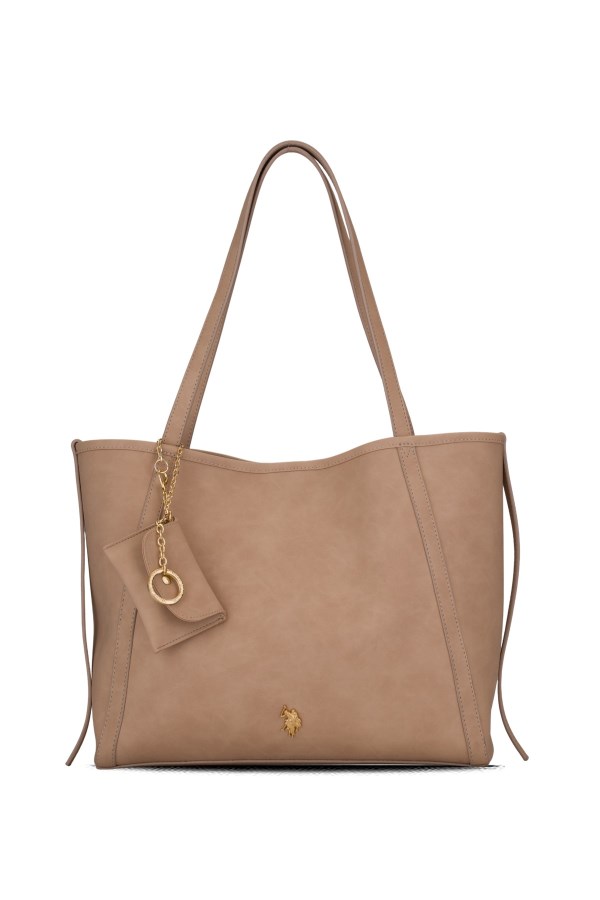 U.S. POLO ASSN. BEJ KADIN OMUZ ÇANTASI