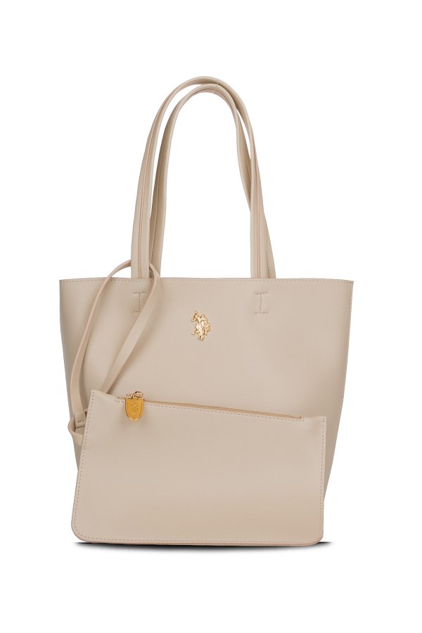 U.S. POLO ASSN. BEJ KADIN OMUZ ÇANTASI 