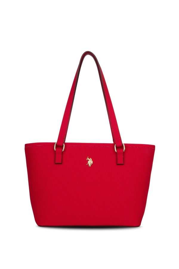 U.S. POLO ASSN. KIRMIZI KADIN OMUZ ÇANTASI 