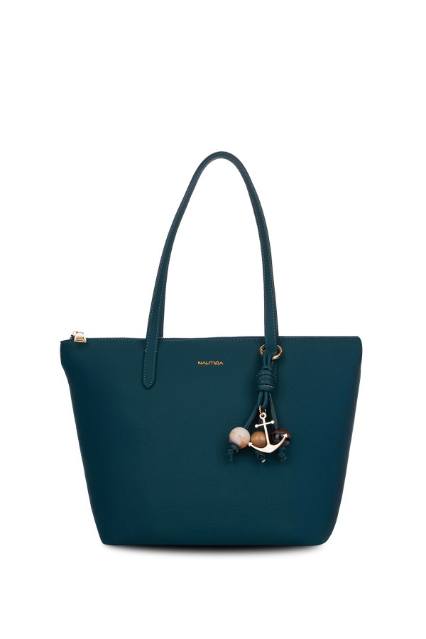 NAUTICA TURKUAZ KADIN OMUZ ÇANTASI