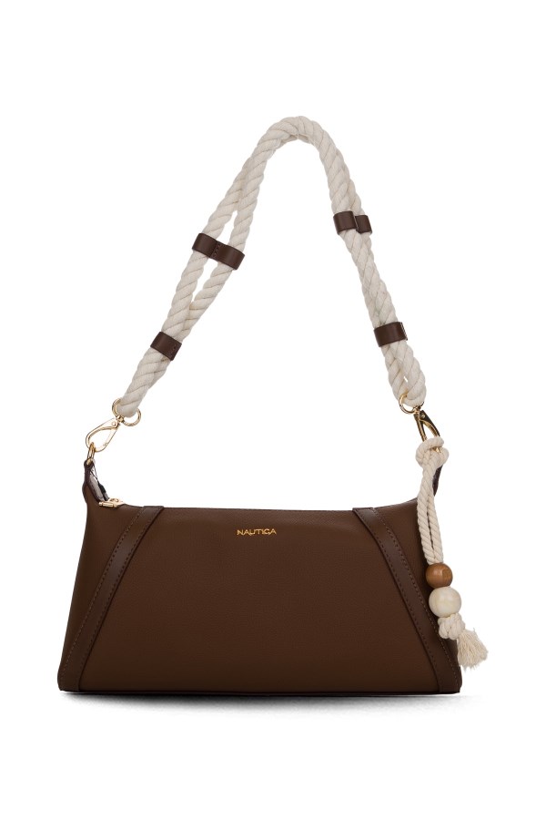 NAUTICA KAHVERENGİ KADIN OMUZ ÇANTASI