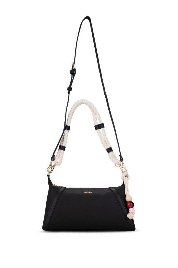 NAUTICA SİYAH KADIN OMUZ ÇANTASI